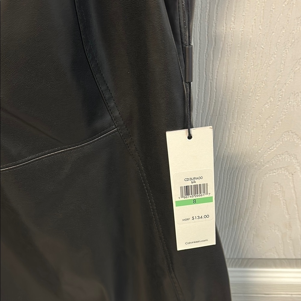 Calvin Klein Black Sleeveless Sheath Mini Dress - Picture 4 of 4